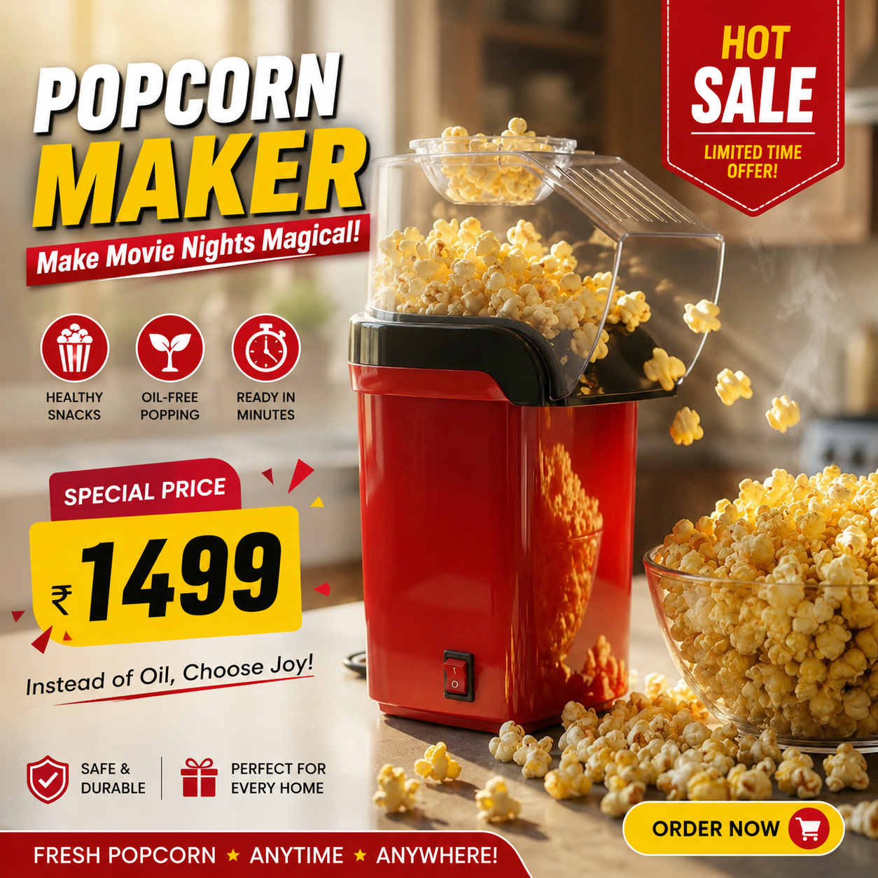 Classy Popcorn Makers